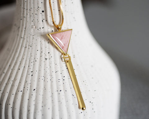 Triangolo Studs Gold