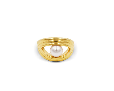 Eye Ring Silver