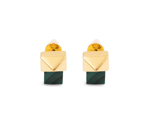 Triangolo Studs Gold