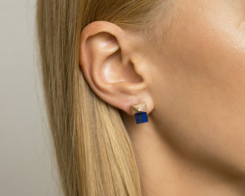 Triangolo Studs Gold