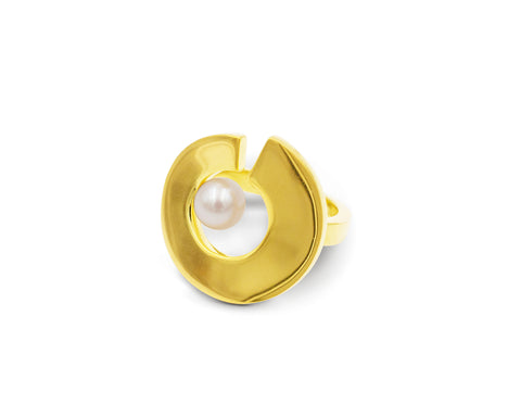 Eye Ring Silver
