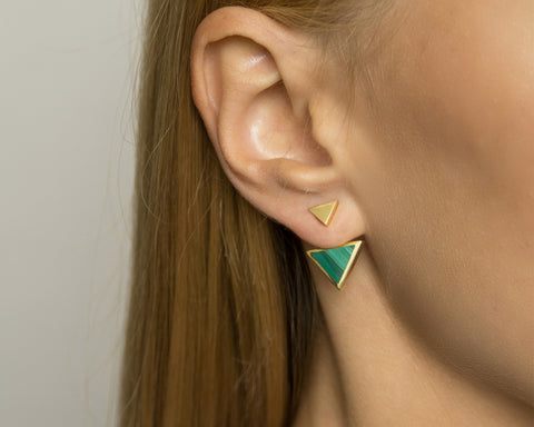 Quadrato Earrings Silver