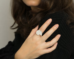 Gira Ring Silver