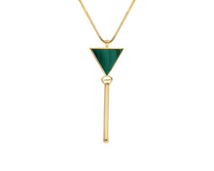 Triangolo Pendant Gold